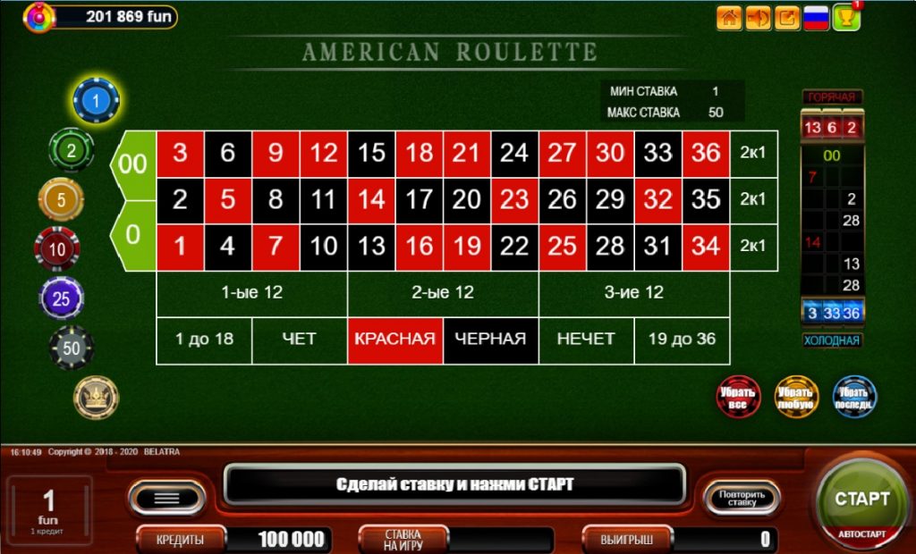 amican roulette 