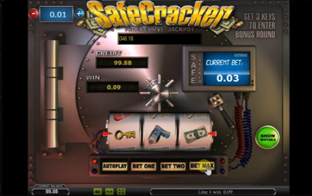 Игровой автомат Safecracker Playtech